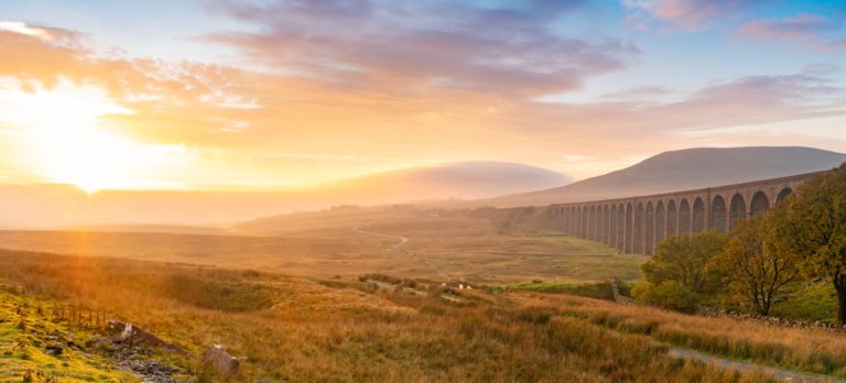 Sunrise at Ribblehead