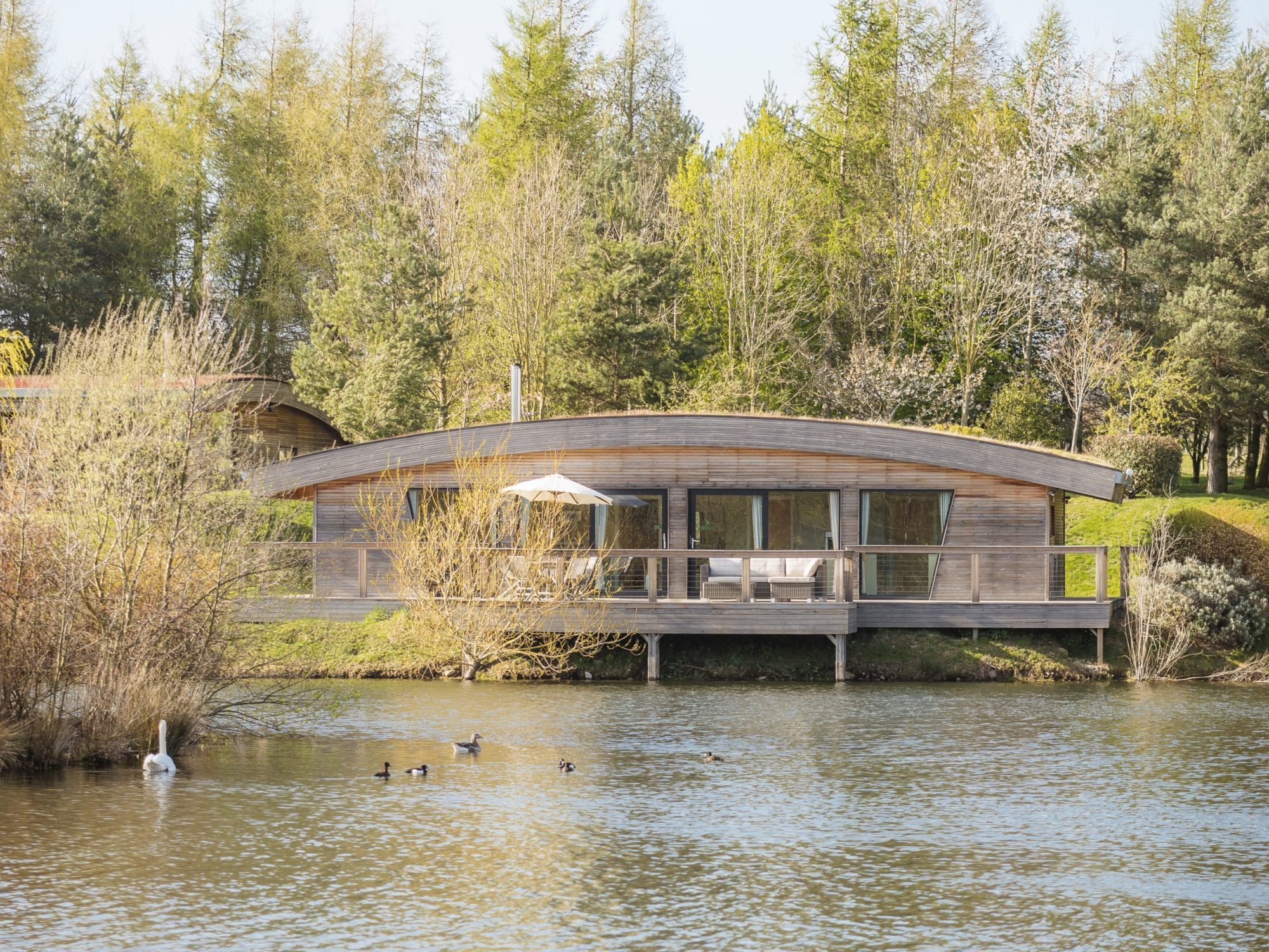 luxury lodge in Yorkshire