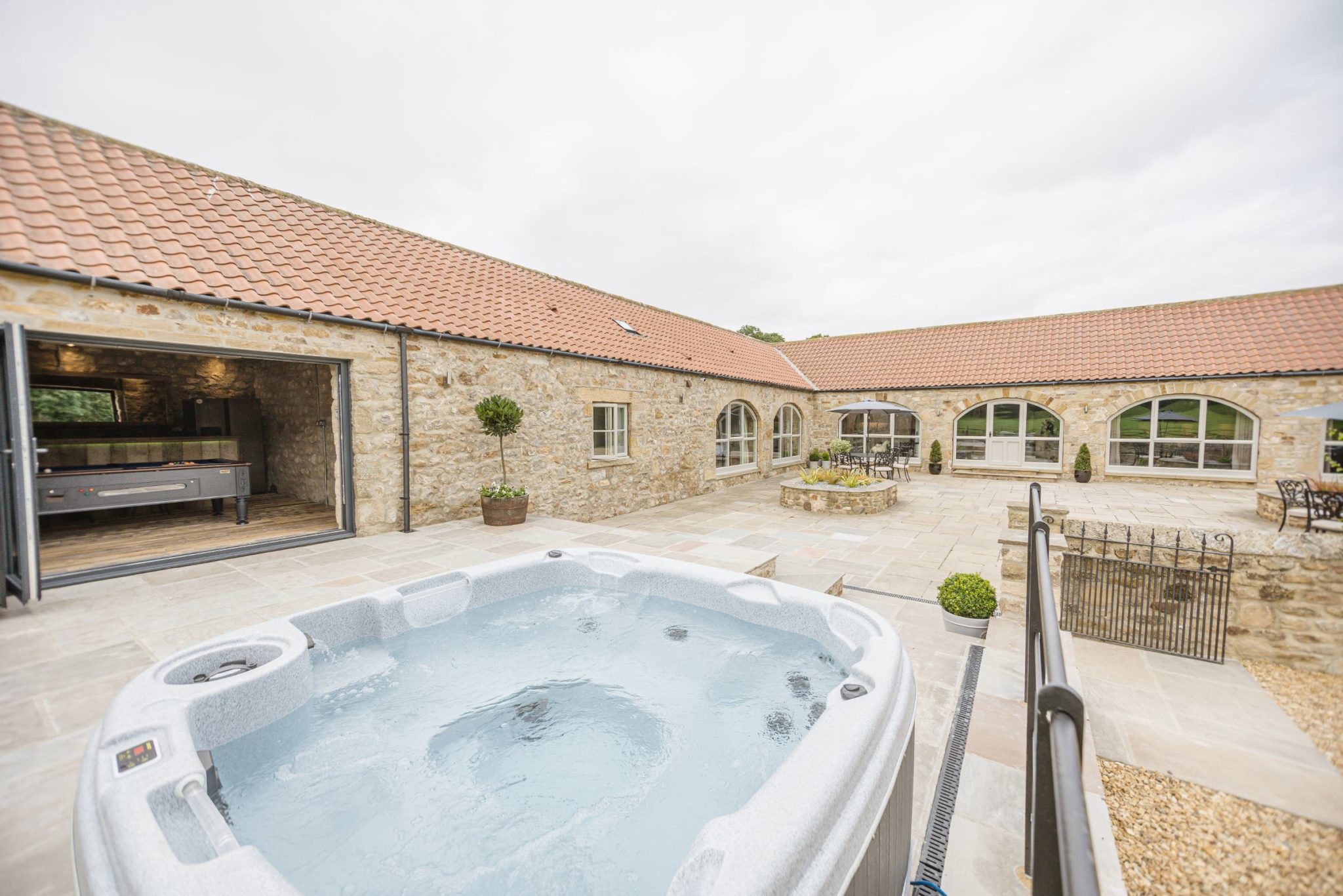 cottage with a hot tub yorkshire