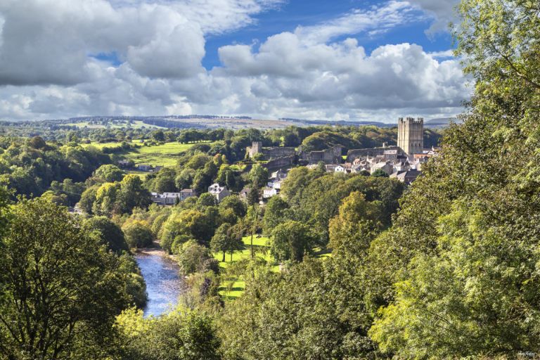 The River Swale and Richmond
