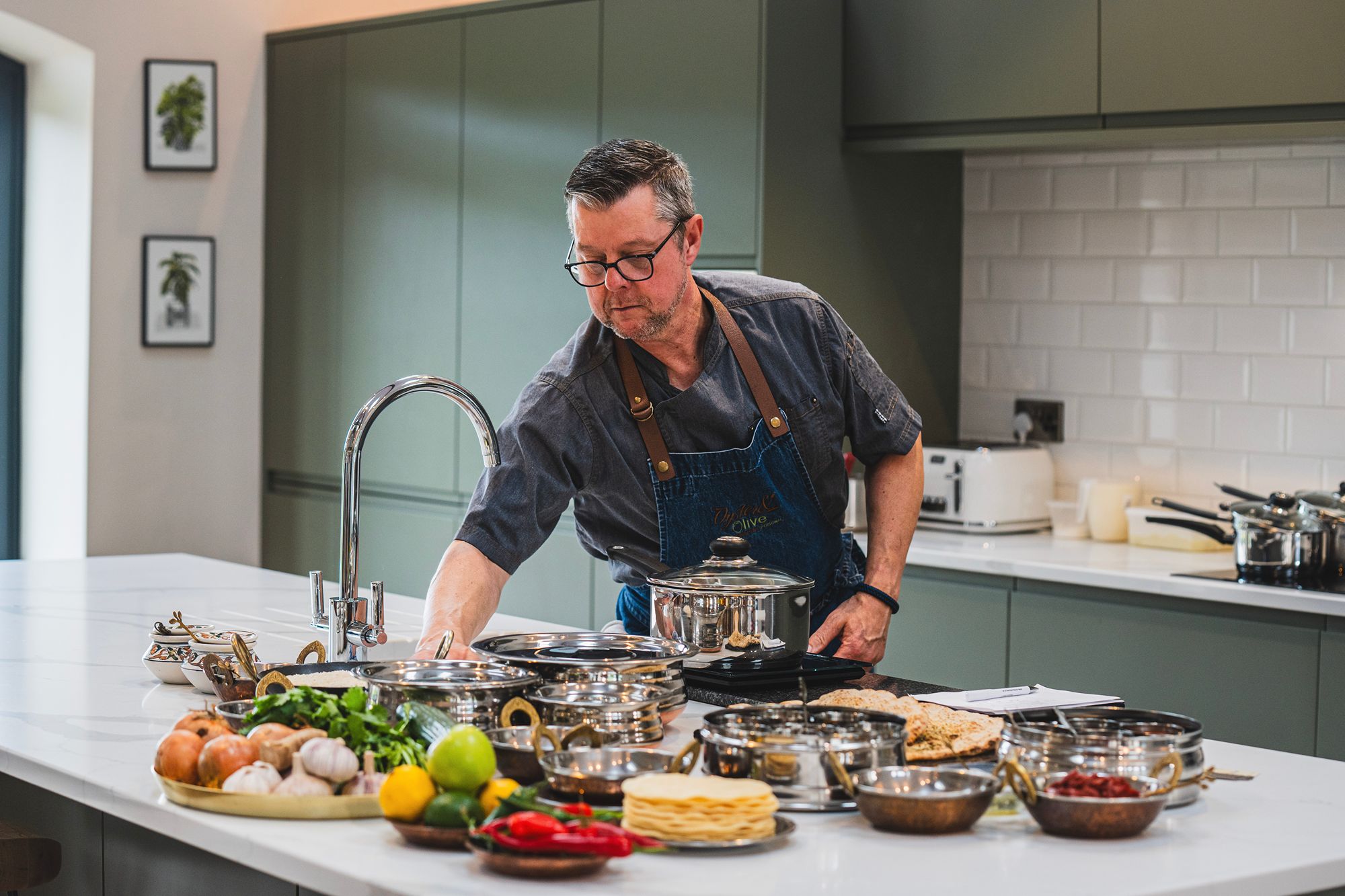 Private chef in a large holiday home in Yorkshire.