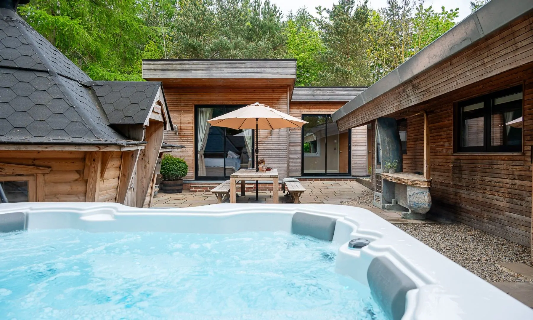 Lodges with hot tubs Yorkshire