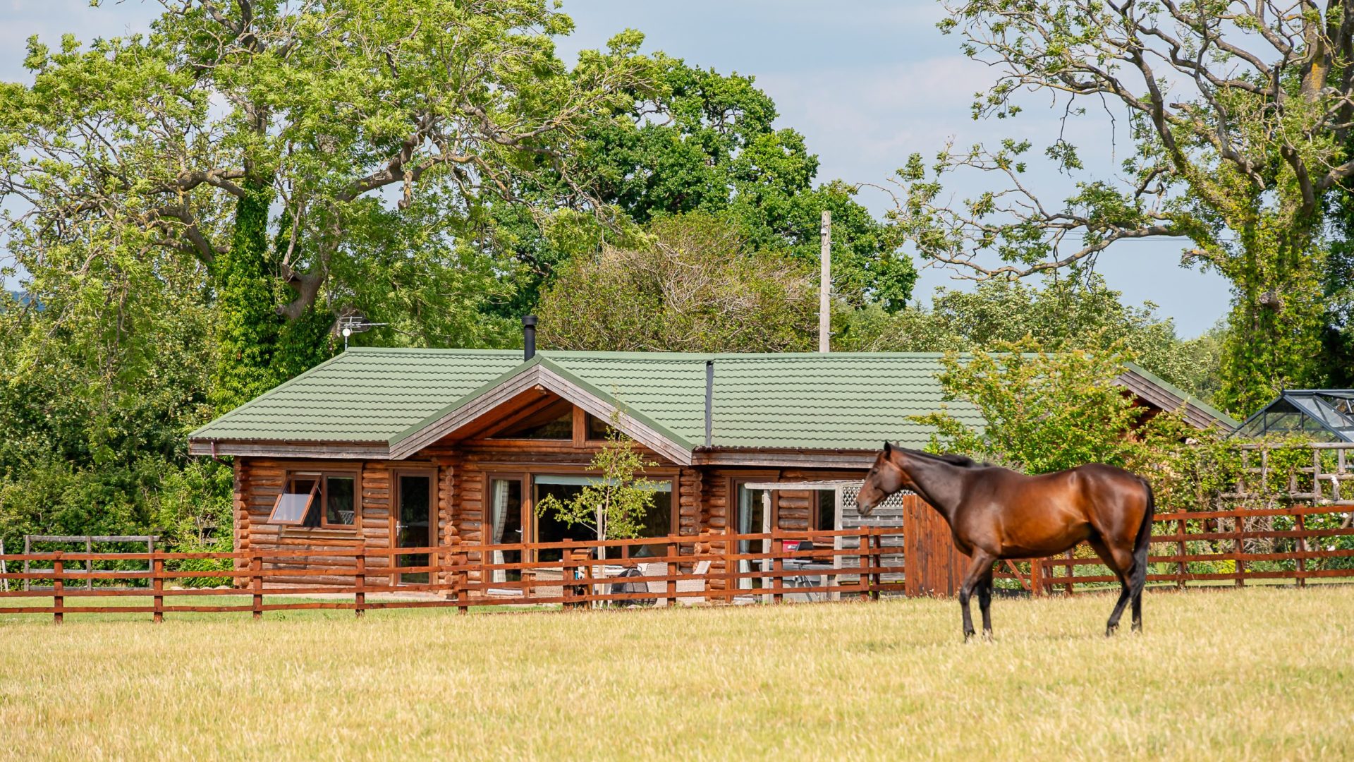 log cabin with a hot tub yorkshire