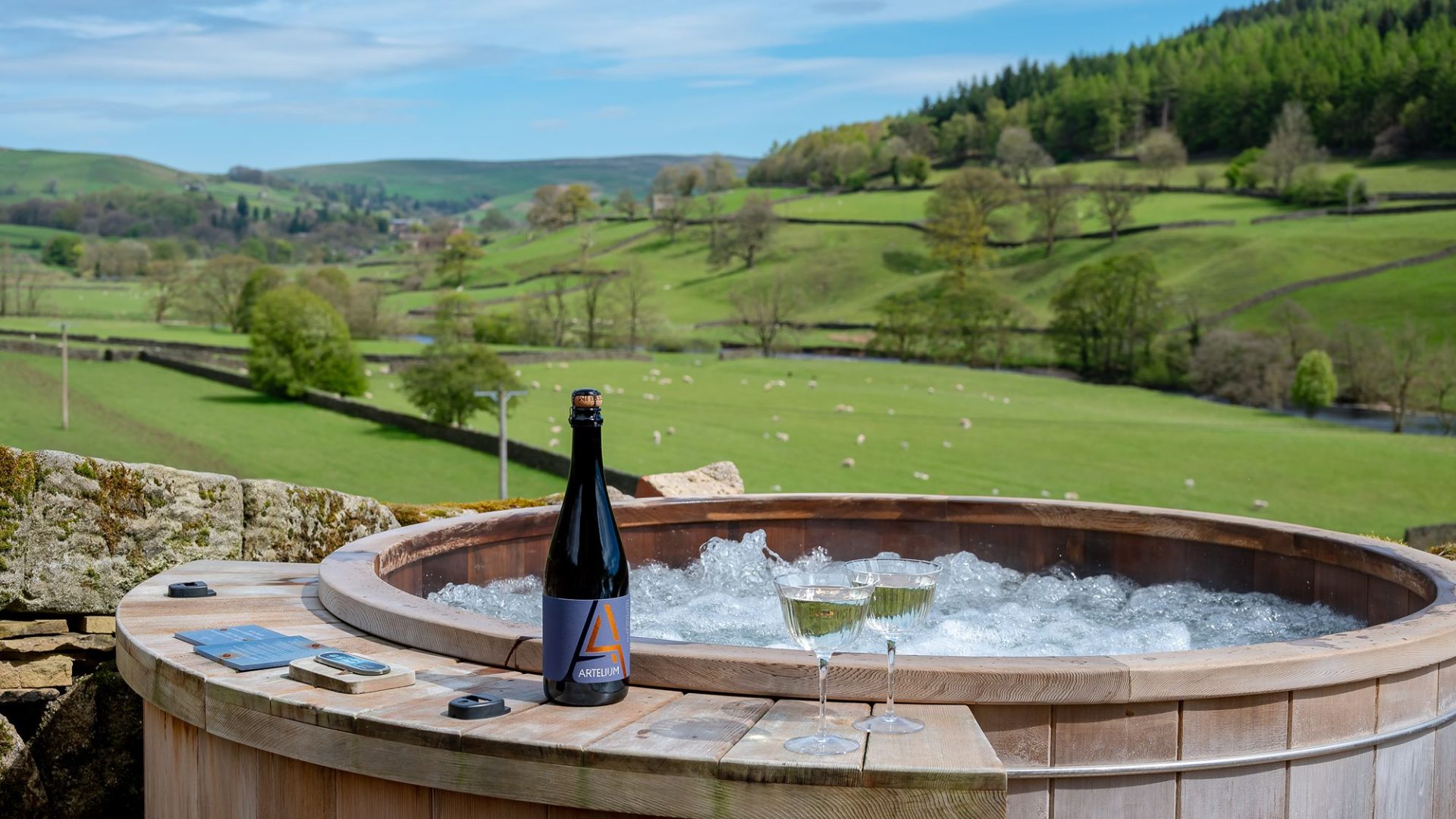 hot tub in yorkshire
