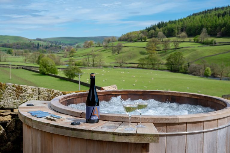 hot tub in yorkshire