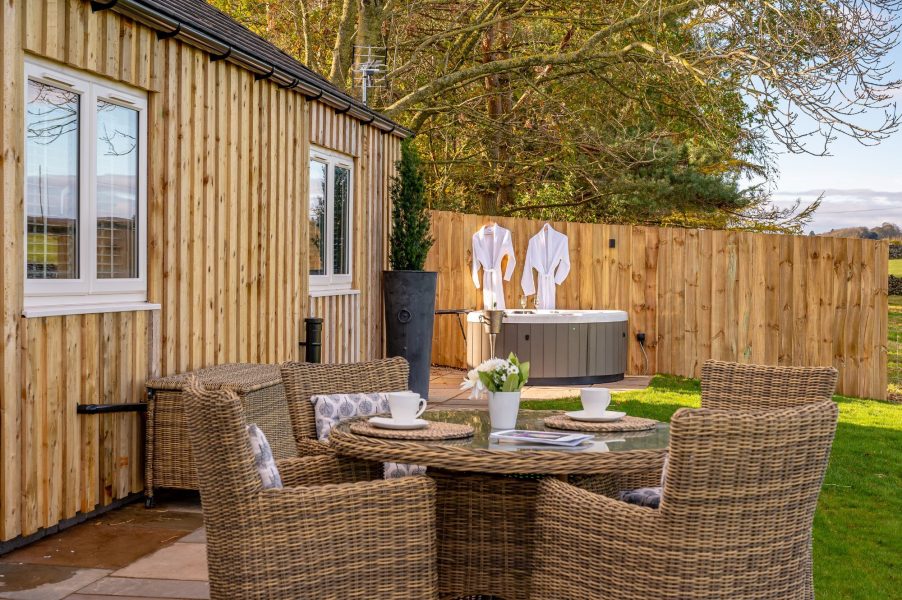 Romantic weekend break with a hot tub