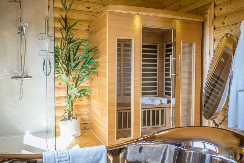 Log Cabin with sauna