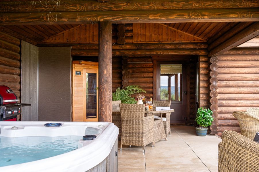 log cabin north Yorkshire