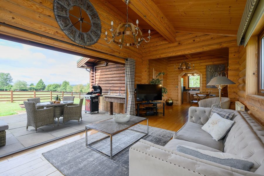 log cabin north yorkshire