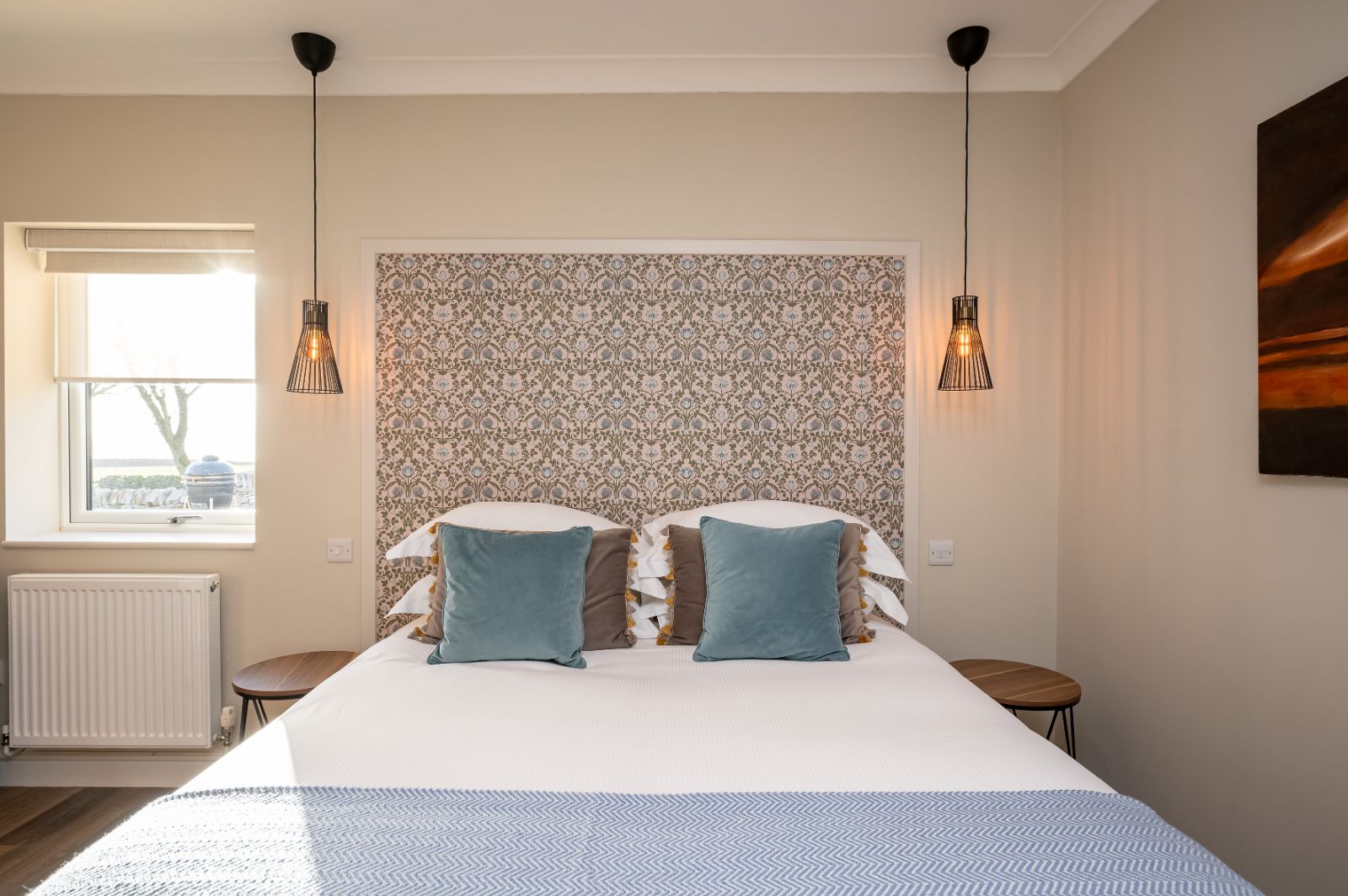 Luxury hot tub lodges