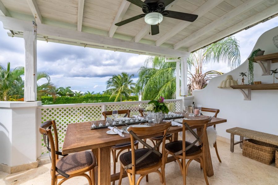 holiday villa with a pool in barbados