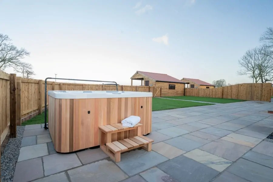 a large hot tub holiday home in north yorkshire