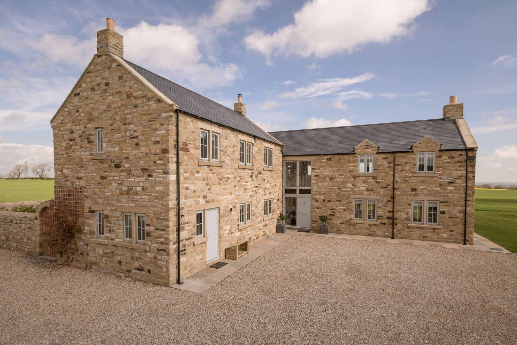 Exterior of Waterloo Lodge in North Yorkshire.