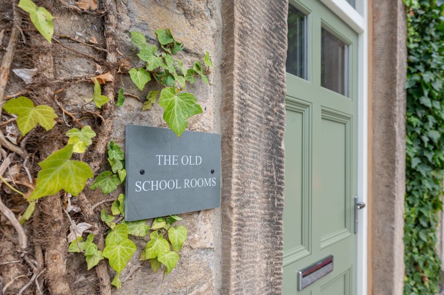 Exterior of The Old School Rooms in Richmond, North Yorkshire.