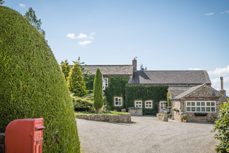Exterior of Sun Hill Cottage, Leyburn, North Yorkshire.