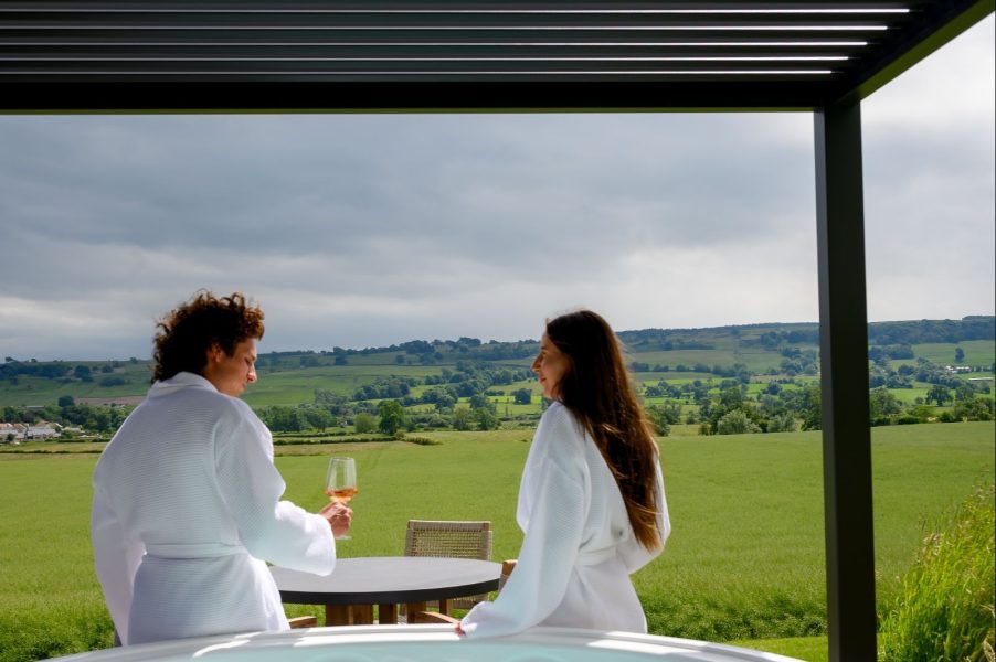 scenic countryside views in yorkshire dales