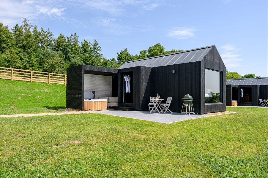 luxury Scandinavian lodge in North Yorkshire
