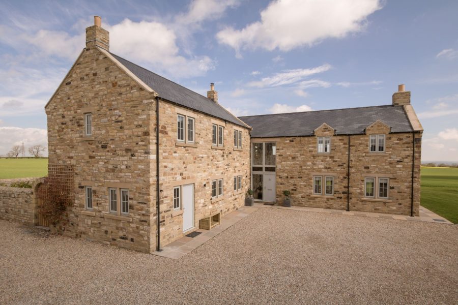 Exterior of Waterloo Lodge in North Yorkshire.
