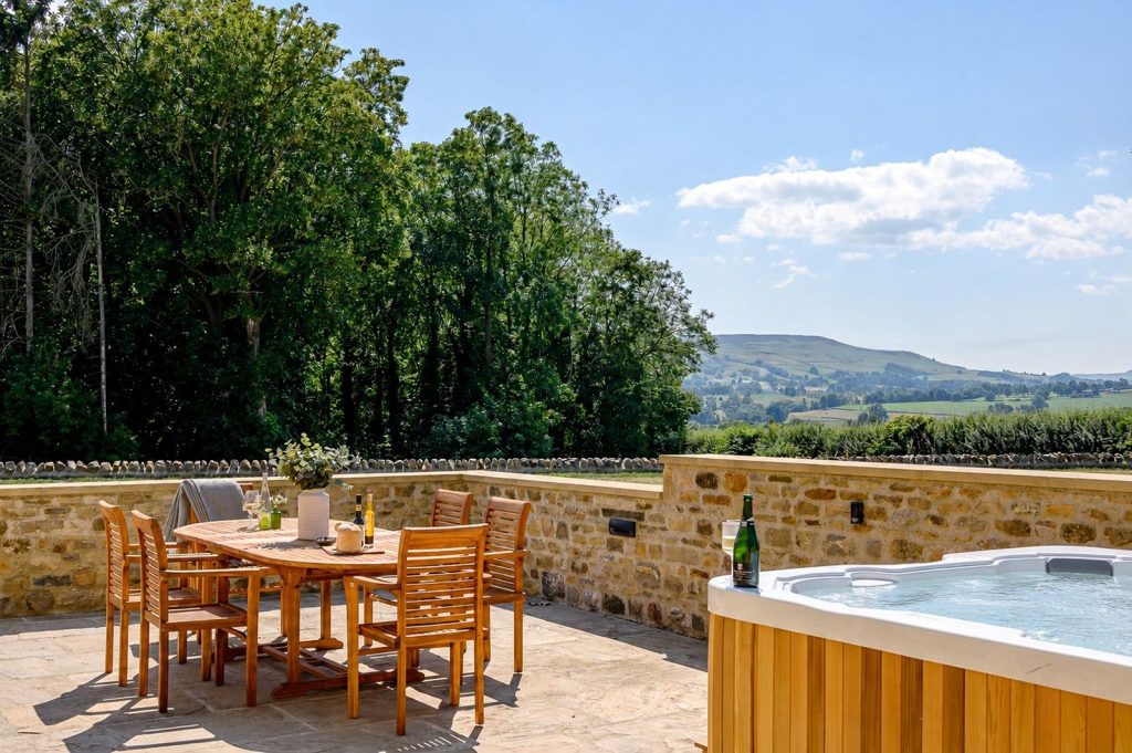 Hollins Barn, a large luxury holiday home in North Yorkshire