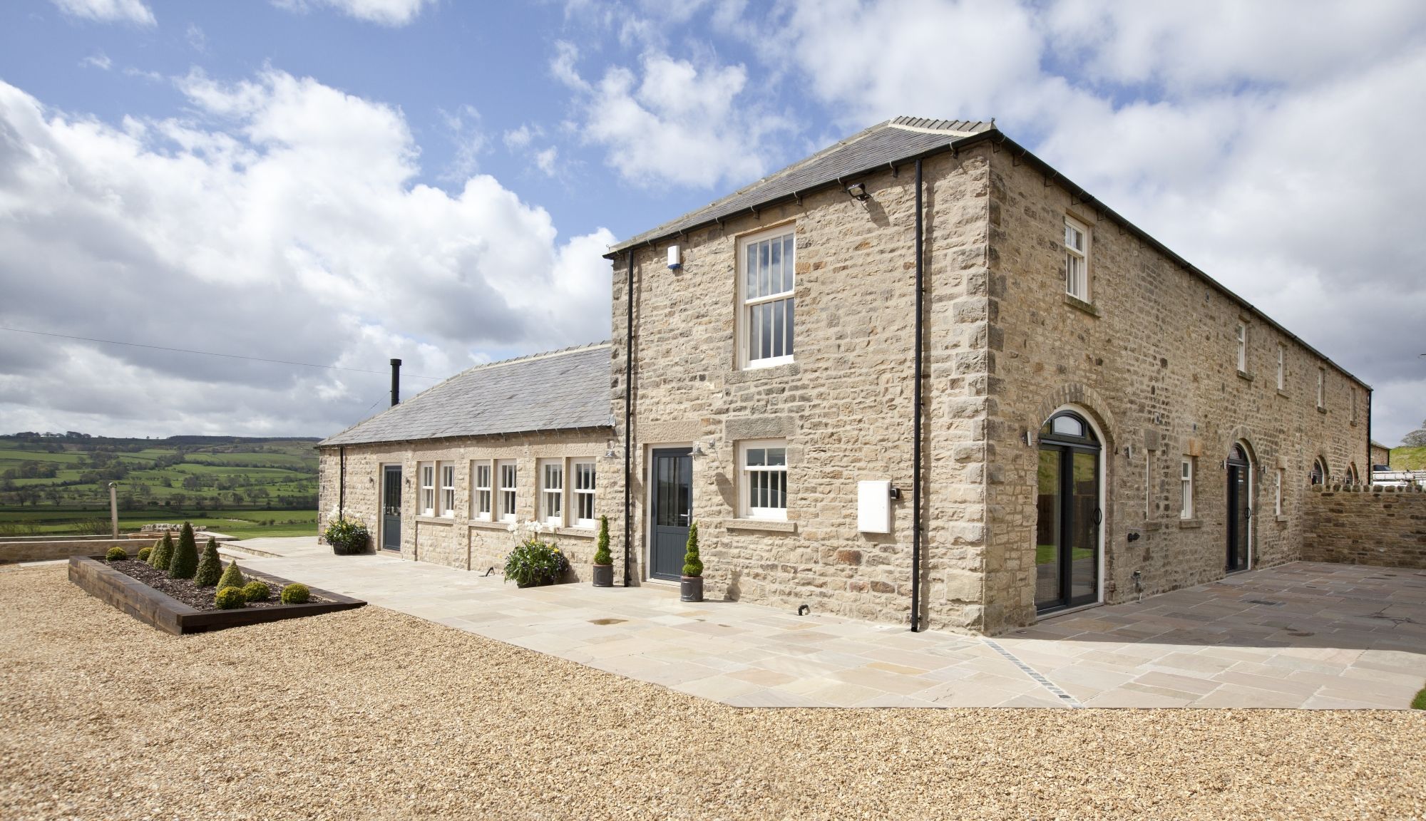Exterior of Dexter at Greenbank Barns