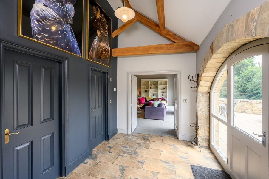 Kingfisher holiday home at Limekiln in North Yorkshire.