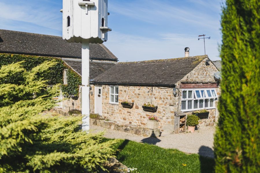 Exterior of Sun Hill Palins near Leyburn, North Yorkshire.
